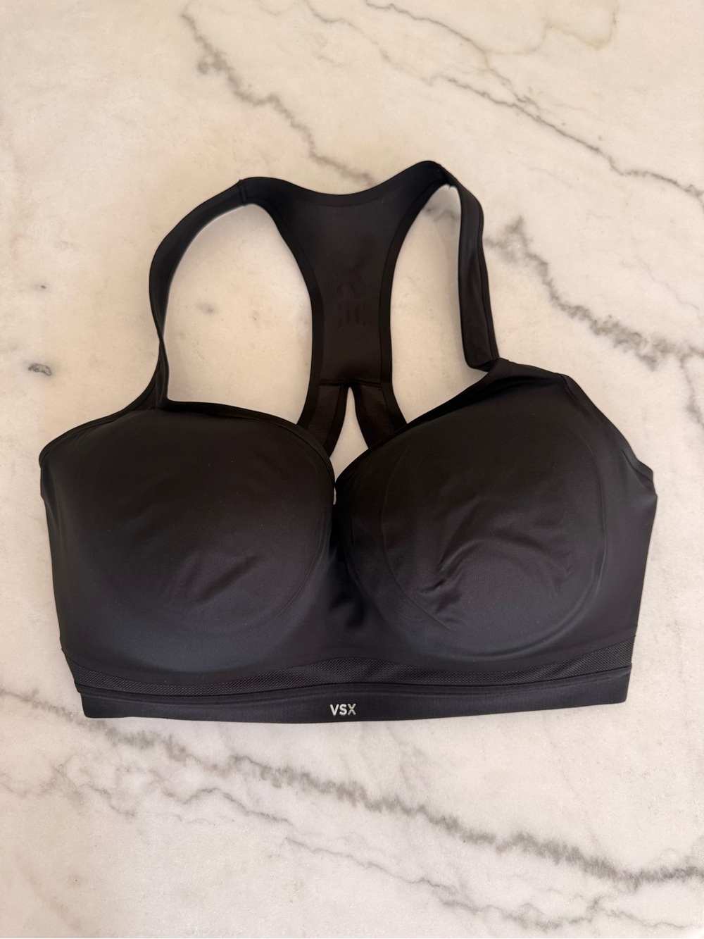 VSX Black Padded Racerback Sports Bra